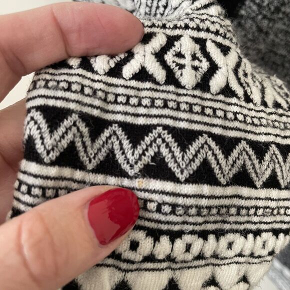 Title Nine Wool Full Zip Sweater Jacket Fair Isle Womens S Hiking Ski Mountain - Picture 10 of 10